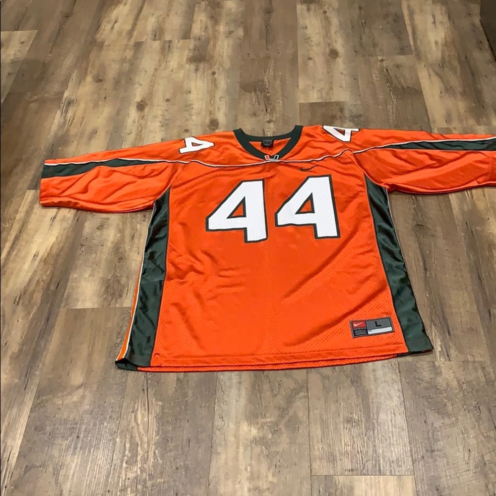 Man Football Jersey Orange and green